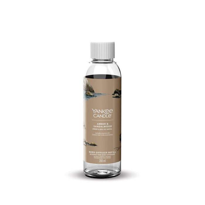 Yankee Candle Amber & Sandalwood Reed Diffuser Refill
